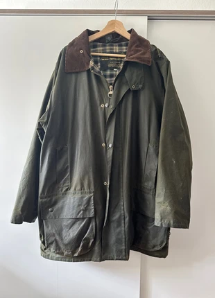 Dunkelgrüne vintage Wachsjacke, merk: Original British Countrywear, staat: Goed, maat: XXL, € 69,00, € 73,15 inclusief Kopersbescherming