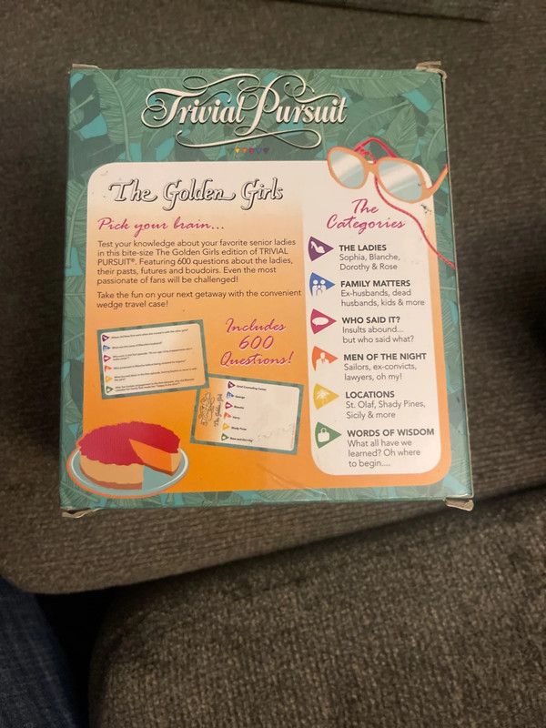 The golden girl trivia pursuit 3