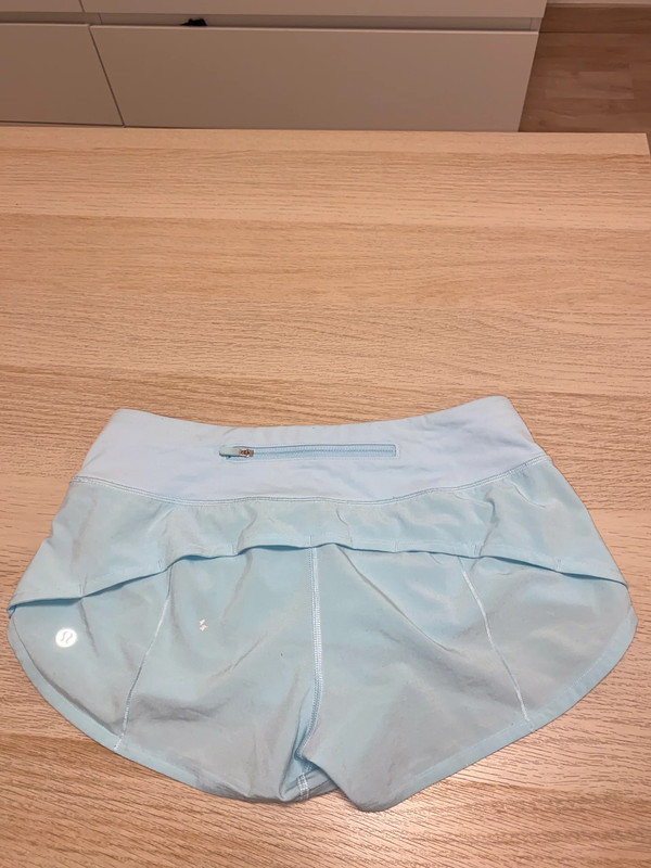 Light blue lululemon shorts size 4