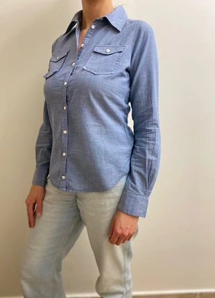 Bluse Jeansstyle , marque: Ohne, état: Très bon état, taille: S / 36 / 8, 3,00 €, 3,85 € Protection acheteurs incluse