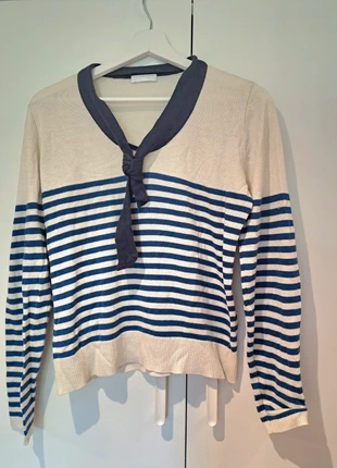 Haut marinière, marca: Promod, estado: Muito bom, tamanho: L / 40 / 12, €2.50, €3.33 inclui Proteção do Comprador