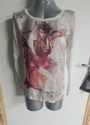 Top blanc et imprimé , brand: Garcia, condition: Very good, size: S / 36 / 8, €2.00, €2.80 includes Buyer Protection