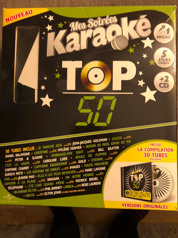 Mes soirées Karaoké Top 50 »
