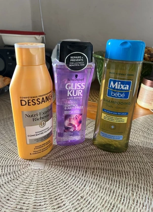 Lot 3 shampooing, marque: DESSANGE, état: Neuf avec étiquette, 5,60 €, 6,58 € Protection acheteurs incluse