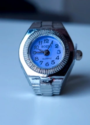 Purple Adjustable Unisex Clock Ring, merk: Vintage Dressing, staat: Nieuw zonder prijskaartje, maat: Aanpasbaar, € 9,99, € 11,19 inclusief Kopersbescherming