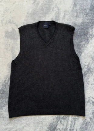 pull sans manches col v brice gris anthracite taille 4 en laine mérinos et acrylique vintage, brand: Vintage Dressing, condition: Very good, size: L, €15.00, €16.45 includes Buyer Protection Pro