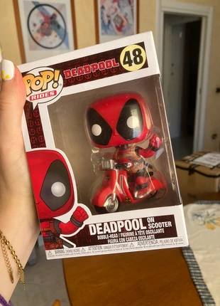 Pop n28 Deadpool on scooter, marke: Deadpool, zustand: Neu, mit Etikett, größe: M, 8,00 €, 9,10 € inklusive Vinted-Käuferschutz