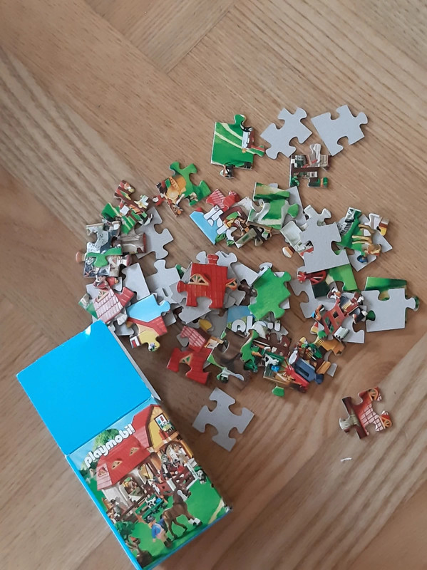 Puzzle playmobile