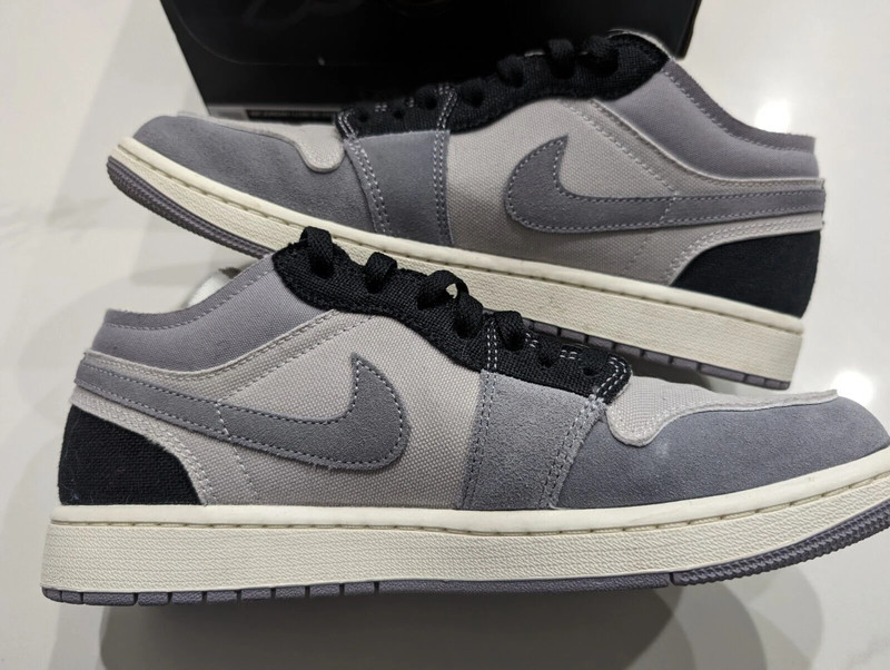 Nike Air Jordan 1 Low SE Craft Inside Out Cement Tech Grey DZ4135-002 Men's 9 2