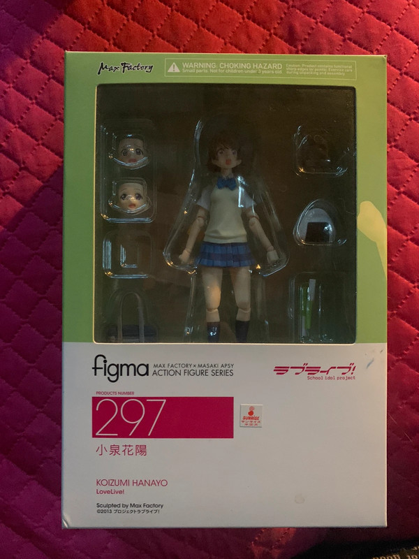 Figma action figure kozumi hanako love live school idol project