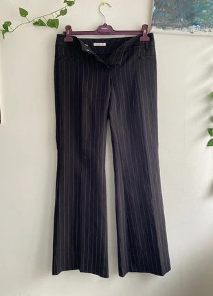 Pantalon vintage taille basse coupe droite, marque: Promod, état: Neuf sans étiquette, taille: S / 36 / 8, 8,00 €, 9,10 € Protection acheteurs incluse