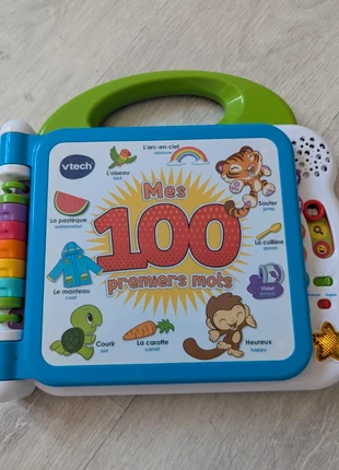 vtech mes 100 premiers mots bilingue, marke: VTech, zustand: Sehr gut, größe: 12-18 Monate / 80, 8,00 €, 9,10 € inklusive Vinted-Käuferschutz