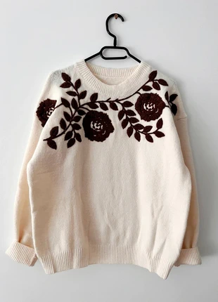 Joli pull choc automnal - pull automne/hiver, marque: Boutique indépendante, état: Neuf sans étiquette, taille: L / 40 / 12, 32,00 €, 34,30 € Protection acheteurs (Pro) incluse