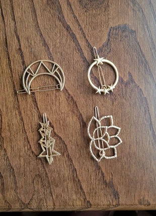 Coletero pinzas cabello doradas, marque: Shein, état: Neuf sans étiquette, 3,00 €, 3,85 € Protection acheteurs incluse