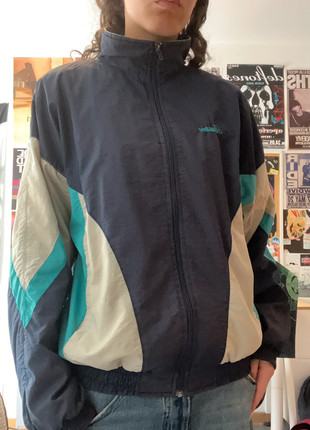 Y2K Vintage Windbreaker Jacket 90s Retro Aesthetic, marque: blue stone, état: Très bon état, taille: L / 40 / 12, 23,00 €, 24,85 € Protection acheteurs incluse