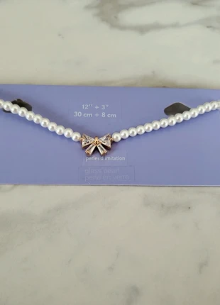 Faux pearl necklace, brand: Claire's, condition: New with tags, €8.00, €9.10 includes Buyer Protection