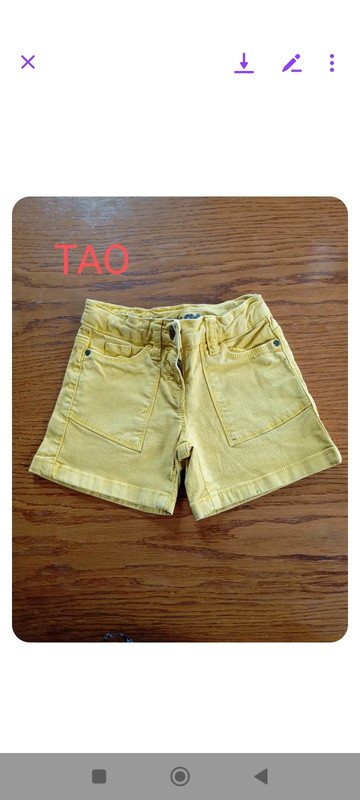 Short TAO 3 ans