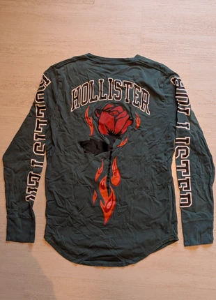 T shirt manches longues imprimé Hollister, brand: Hollister, condition: Very good, size: M, €5.00, €5.95 includes Buyer Protection