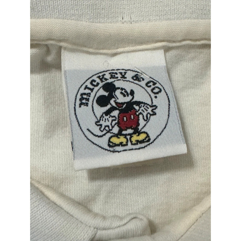 Vintage 80s 90s Mickey & Co Golf Club Polo Shirt Size L Disney 3