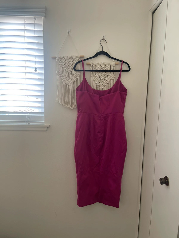 House of CB Casimira Corset Satin Midi Dress Size L+ 4