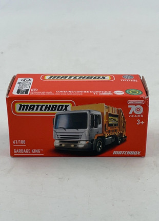 Véhicule miniature Matchbox Garbage King N•61/100 1/64 Mattel neuf, marke: Matchbox, zustand: Neu, mit Etikett, größe: Einheitsgröße, 3,50 €, 4,38 € beinhaltet Vinted-Käuferschutz Pro