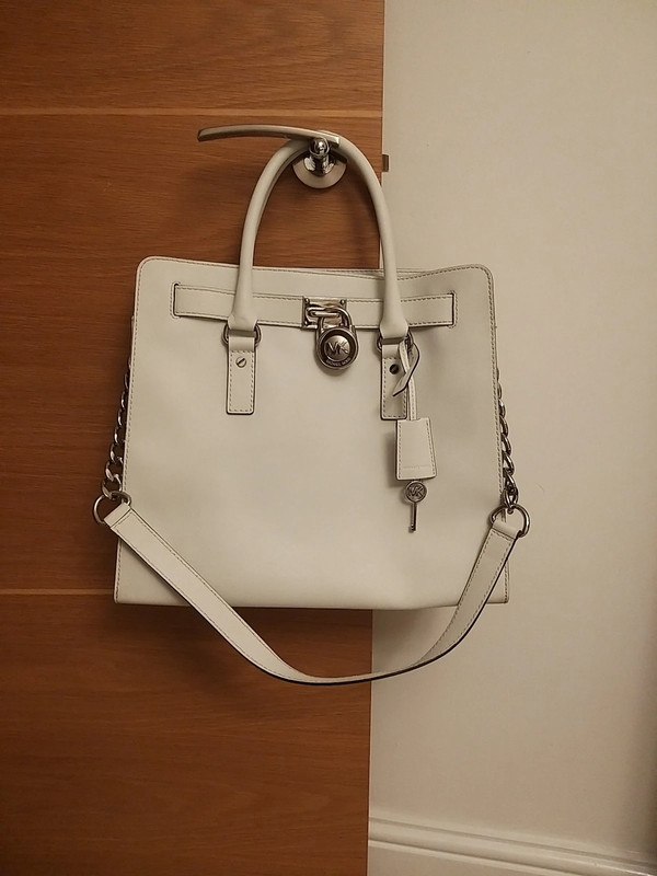 Mk on sale white handbag