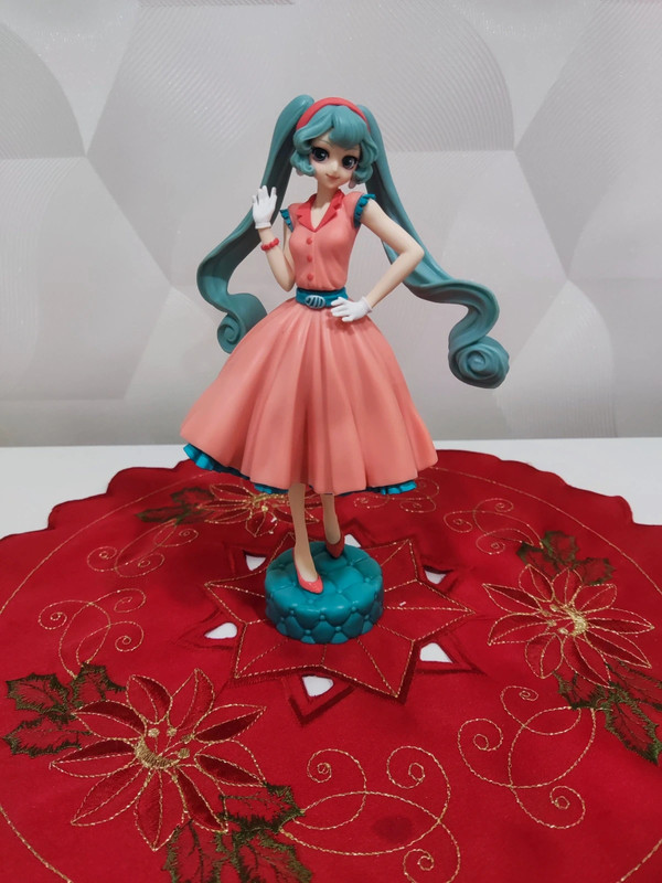 Anime vocaloid hatsune miku figure figūrėlė 1