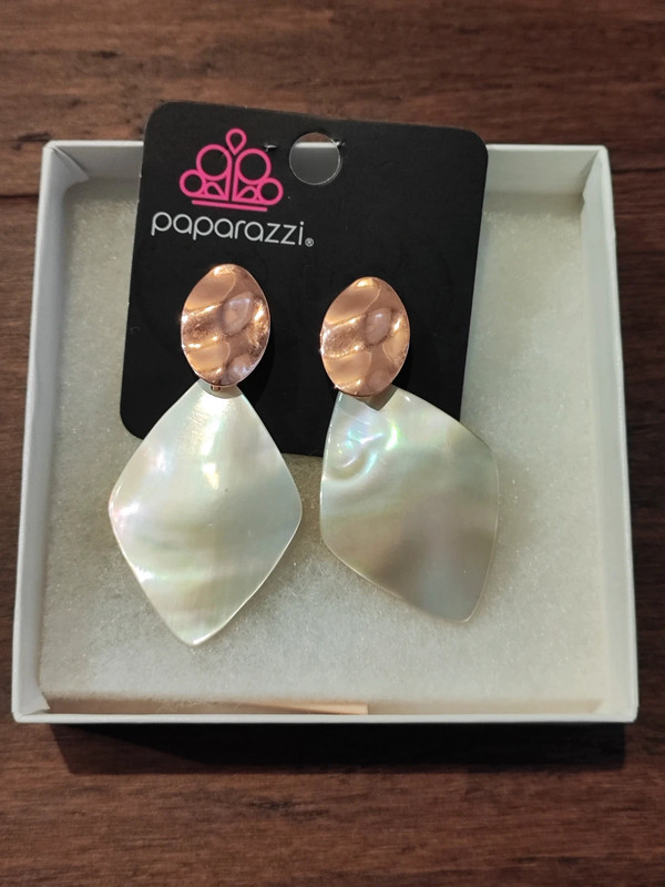 NWT paparazzi earrings. 1