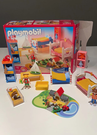 Playmobil - 5333 - Jeu de construction - Chambre des enfants avec