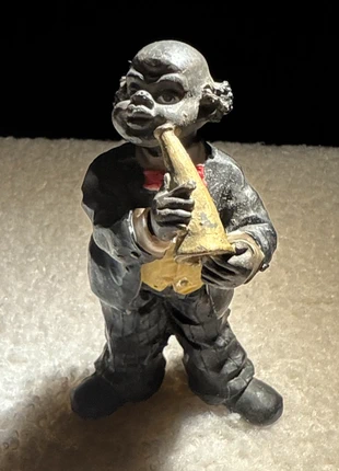 Figurine Vintage Musicien, brand: Rare, condition: Very good, €7.90, €9.00 includes Buyer Protection