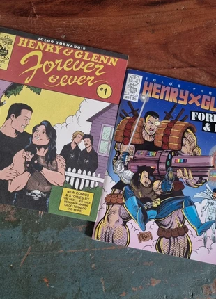 Henry Rollins and Glen Danzig Forever and ever Comics punk hardcore music goth funny, condition: Very good, £8.00, £9.10 includes Buyer Protection