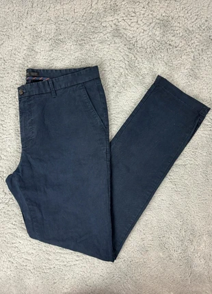 Pant Pantalon Chino Zara Marine - Taille 46 - Homme, marke: Zara, zustand: Sehr gut, größe: W36 | DE 52, 10,00 €, 11,20 € beinhaltet Vinted-Käuferschutz Pro