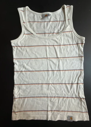 Carhartt canotta donna motivo a righe taglia XS, marque: Carhartt, état: Très bon état, taille: XS / 34 / 6, 3,00 €, 3,85 € Protection acheteurs incluse