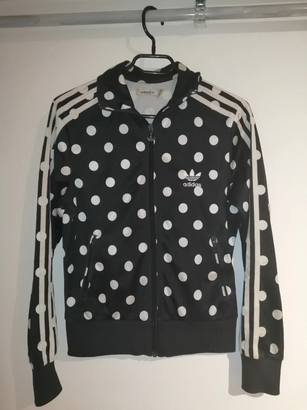 krans Eenzaamheid Specifiek Adidas vest zwart met witte stippen maat 10 - Vinted
