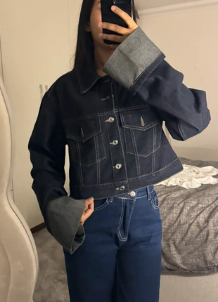 Jeans Denim Jacket with cuffed sleeves, brand: no brand, condition: New without tags, size: S / 8, £19.00, £20.65 includes Buyer Protection