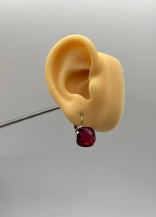 Boucles d oreilles dormeuse plaqué or rose avec cabochon rose vintage, zustand: Gut, 10,00 €, 11,20 € inklusive Vinted-Käuferschutz