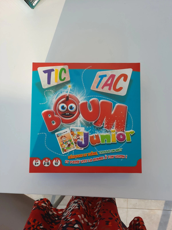 Tic Tac Boum : Junior - À partir de 5 ans - 2 à 12 joueurs - 15