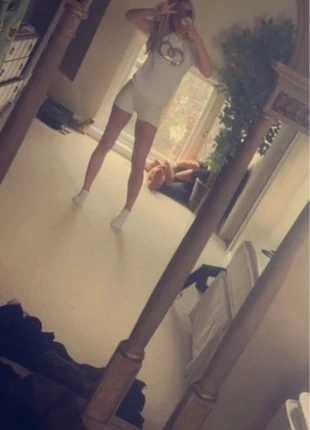 Primark cream Ribbed shorts, brand: Primark, condition: Very good, size: XS / UK 4-6, £1.00, £1.75 includes Buyer Protection