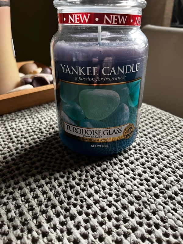 Yankee Candle Turquoise Glass 1