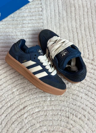 Adidas Samba Xlg Denim Jean Blue - 40.5, marke: adidas, zustand: Sehr gut, größe: 40.5, 140,00 €, 147,70 € inklusive Vinted-Käuferschutz