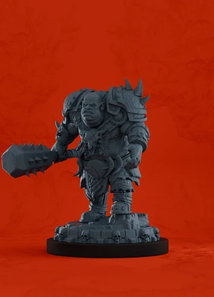 Figurine dnd - ogre - figurine à peindre pour jeux de rôle diorama et wargames, marke: D&D, zustand: Sehr gut, 6,50 €, 7,53 € beinhaltet Vinted-Käuferschutz Pro