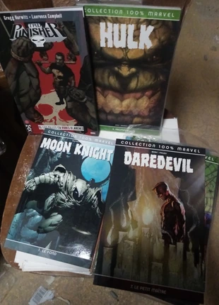 Paperbacks Marvel Panini en VF, merk: Panini, staat: Heel goed, maat: Prematuur, tot 44 cm, € 7,00, € 8,05 inclusief Kopersbescherming