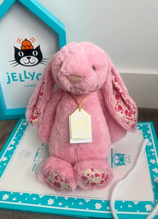 Jellycat Beijing blushkin blossom luxe bunny, brand: Jellycat, condition: Very good, size: M, £95.00, £102.90 includes Buyer Protection