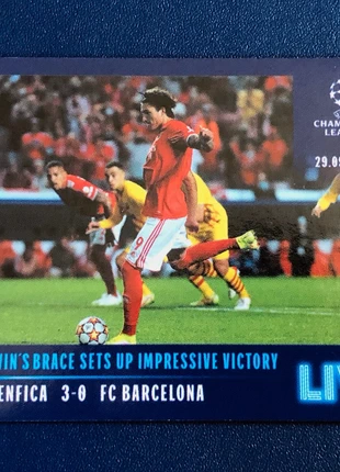 Darwin Nunez Benfica sticker Champions League Topps, marca: Topps, estado: Muito bom, €3.00, €3.85 inclui Proteção do Comprador