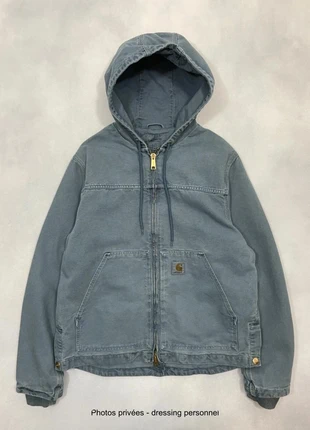 Veste en Jean Carhartt wip Matelassée modèle Arling Jacket Effet délavé Bleu - Taille S #715, brand: Carhartt, condition: Very good, size: S, €109.00, €115.15 includes Buyer Protection