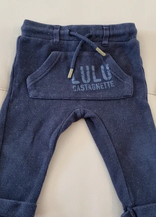 Pantalon jogging bleu marine LuluCastagnette - Taille 12 mois, marca: Lulu Castagnette, estado: Muito bom, tamanho: 12-18 meses / 80 cm, €3.00, €3.85 inclui Proteção do Comprador Pro