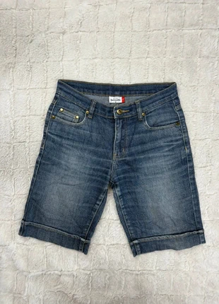 Short jean vintage Y2K femme Gina Benotti T36 – bleu délavé 100% coton casual, marque: Vintage Dressing, état: Très bon état, taille: W27 | FR 36, 13,00 €, 14,35 € Protection acheteurs incluse