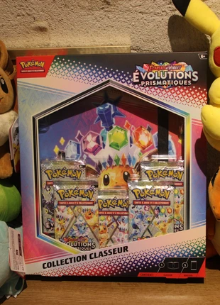 Coffret classeur EV85, Pokémon évolution prismatique, marque: Pokémon, état: Neuf avec étiquette, 69,90 €, 74,10 € Protection acheteurs incluse