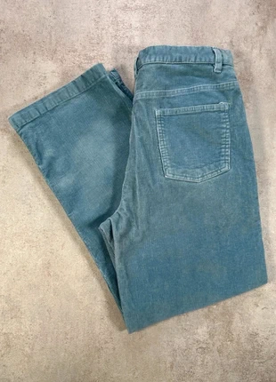 Jean En Velours Côtelé / Corduroy style & co denim bleu clair coupe ample taille 14P, merk: Vintage Dressing, staat: Heel goed, maat: L / 40 / 12, € 11,00, € 12,25 inclusief Kopersbescherming Pro