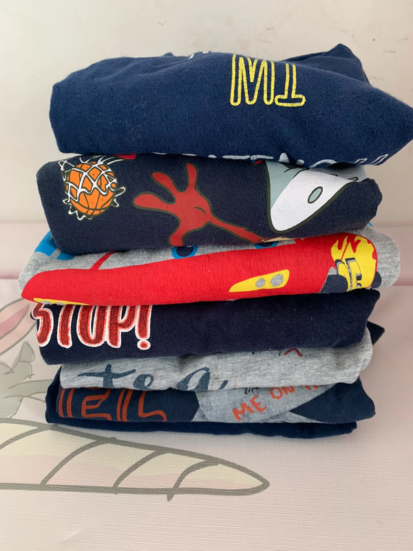 Set lotto 7 magliette mezza stagione a manica lunga Vinted